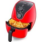Fritadeira Elétrica Air Fryer 4L 1500W 127V Vermelho Multi - CE083