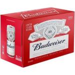 Pack Cerveja Budweiser American Lager Sleek 350ML - 12 Unidades | Utilize o cupom: VIVAPRIME