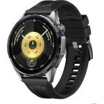 Smartwatch, HUAWEI WATCH GT 6 46mm, Potenciômetro de Ciclismo no Pulso, Bateria com Autonomia de Até 21 Dias, Bem-Estar Emocional Multidimensional, Compatível com iOS e Android, GPS Integrado