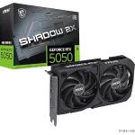 Placa de Vídeo MSI GeForce RTX 5050 Shadow 2X OC 8GB GDDR6 128-bit PCIe 4.0 | R$ 1729 em 2x sem juros