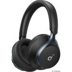 Fone de Ouvido soundcore Space One da Anker, Bluetooth 5.3, Over-Ear, Preto Headphone Gamer, com ANC adaptivo, 55h de Bateria, Áudio Hi-Res LDAC, Controle via App, Chamadas Claras, Ajuste Confortável Frete Grátis