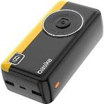 Power Bank 30000mAh, Basike Carregador Portátil 2 Saídas USB-A(até 22.5W) + Tipo-C(até 22.5W) com Cabo, Carregamento Rápido, Led Indicador de Bateria por R$ 161,49 à vista! Por Pix