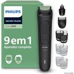 Aparador de Pelos Philips Série 3000 MG3927/15 All-in-One 9 em 1, Máquina para Rosto, Cabelo e Corpo, Barbeador Elétrico Multigroom | Só R$ 118,12 com cupom