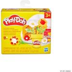 Play-Doh, Massinha de Modelar Infantil, Florzinhas Girassóis e Margaridas - Conjunto de Brinquedo com Acessórios e 2 Potes