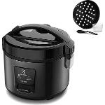 Electrolux Panela Elétrica Electrolux Vapor Arroz Capacidade 2l 6 Xícaras 2 Em 1 Timer Panela Removivel Antiaderente Tampa Com Visor Transparente Erc10 Inox 127v Por Rita Lobo | Utilize o seguinte cupom: ELETROPD15