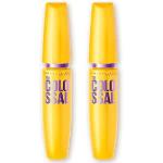 Maybelline NY The Colossal Volum' Express, Kit Máscaras de Cílios, Volume Colossal, Remoção Instantânea com Água, Fórmula com Colágeno, Cor Preto, 2 U por R$ 59,50 à vista!
