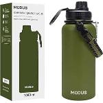 Modus Garrafa Térmica Esportiva De Aço Inoxidável Com Isolamento A Vácuo De 950ml (verde) por R$ 63,78 em 2x sem juros