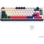 AOC GK280 Teclado sem fio 70%, Bluetooth Trimodo /2.4 GHz/USB-C, Teclado Gamer RGB LED Rainbow, Ideal para Jogos e Digitação, Ergonômico, Bateria Recarregável