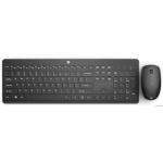 HP Combo Teclado e Mouse 230 Sem Fio Digitação Silenciosa Ergonômico