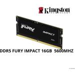 MEMORIA NOTEBOOK 16GB DDR5 5600MHZ KF556S40IB-16 KINGSTON