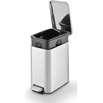 Powermaid Lixeira Retangular Linea com Pedal - Tampa Soft Close - Inox - 5 Litros por R$ 56,70 em 2x sem juros!