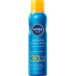 Nivea Sun Protetor Solar Spray Protect & Toque Seco Fps 30 200ml - Com Rápida Absorção E Resistente À Água, Esse Protetor Solar Oferece Alta Proteção Ao Sol, De Fácil Aplicação