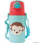 Buba Garrafinha De Alumínio Animal Fun Macaco, 400ml