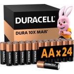 Duracell Pilhas Alcalinas AA Pequena Pack 24 Unidades – Dura até 10x Mais – Ideal para Controle de Videogame e Brinquedos por R$ 89,65 à vista!