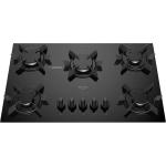Cooktop 5 Bocas a Gás Dako Pratiko com Acendimento Automático e Mega Chama Preto Bivolt por R$ 523,90 10x sem juros!