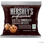 Gotas Forneáveis Chocolate ao Leite Hershey S Professional - 1,01Kg Frete Grátis