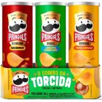 Salgadinho Batata Frita Pringles Tripack Especial Festa do Futebol