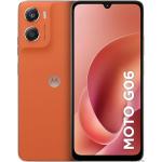 Smartphone Motorola Moto g06-128GB 12GB (4GB RAM 8GB Ram Boost) e Camera 50MP com AI Bateria de 5200 mAh Tela 6.9 - Laranja