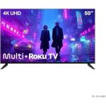 Smart Tv 50 Roku Multi 4k Compatível com Alexa e Google Home