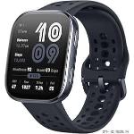 Amazfit Bip 6 smartwatch 46 mm, bateria de 14 dias, tela AMOLED de 1,97 polegadas, GPS e mapas gratuitos, mais de 140 modos de exercício, 5 ATM resistente à água (Bip 6 Black)