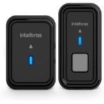 Campainha Sem Fio Com Bateria Cib 101s Preta Intelbras