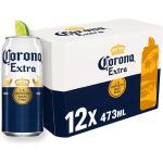 Cerveja Corona Extra Lata 473ml - Pack com 12 unidades por R$ 80,28 à vista!