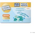 Kit Sabonete em Barra Pom Pom Loção Hidratante com 5 unidades de 70g cada