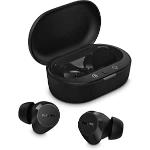 Fone de ouvido sem fio TWS Philips TAT1209BK/00 na cor preto, com bluetooth, microfone, tecnologia IPX4 e 18 horas de reprodução. por R$ 119,98 à vista!