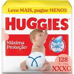 Fralda Huggies Supreme Care XXXG 128 unidades por R$ 161,38 à vista! Por Pix
