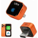Adaptador Automotivo 2 em 1 CarPlay Sem Fio Mini USB Dongle Converte CarPlay com Fio em Sem Fio