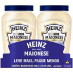 Heinz Pack Maionese Tradicional, 400G - 2 Unidades por R$ 17,76