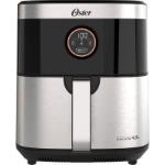 Fritadeira Oster Sem Óleo 2 Em 1 Black, 4,8L, 220V, Inox/Preto, 1500W, OFRT660 por R$ 212,80