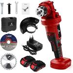 Victool Esmerilhadeira Angular Sem Fio 21V 800W 100mm com Motor de Cobre, 10000 RPM, Empunhadura Auxiliar, Protetor Ajustável, Bateria Recarregável e por R$ 207,48 à vista! Por Pix