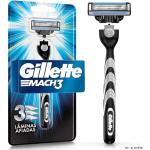 Gillette Mach3 Aparelho de Barbear com 3 Lâminas 1 Unidade