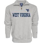 Blue 84 Moletom masculino com zíper de um quarto - West Virginia Mountaineers por R$ 101,09 à vista! Por Pix