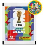 Kit 700 Figurinha Do Álbum Copa Do Mundo 2026- 100 Envelopes por R$ 494,70 9x sem juros!