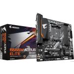 Placa Mãe Gigabyte B550M AORUS ELITE (AM4/DDR4/HDMI/M.2(PCIe,NVMe,SATA3)/VRM Solution/USB3.2) - B550M AORUS ELITE